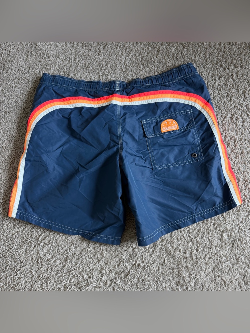 Sundek Taffeta Swim Trunks Board Shorts